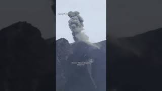 Semeru Eruption seen from the southern slope #shorts #semeruerupsi #semerumeletus #semeru