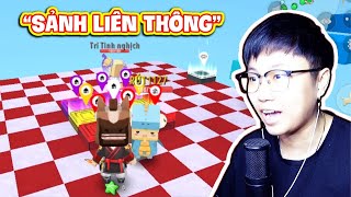 ĐỘT NHẬP "SẢNH LIÊN THÔNG" VỚI CRUSH | Mini World | Sheep