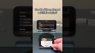 Can the iPhone now format SCSI Jaz Drives with iOS 18? #ios18 #iphone
