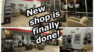 New shop is finally finished!