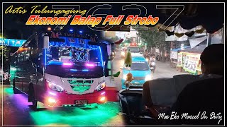 DRIVER KENDEL ORA UMUM🔥SUSUL BUS DEPAN YANG SELISIH 20 MENIT‼️Trip Harapan Jaya 7627