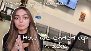 SPENDING VLOGMAS IN A&E (My week took a turn) Vlogmas Week 1 ! | KASHA