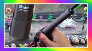 3doodler JetPack: Doodling in my Car! (Bird, Sea Monster, Gear Shifter)