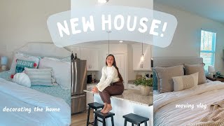 WE BOUGHT A HOUSE: living by the beach, empty house tour + moving vlog