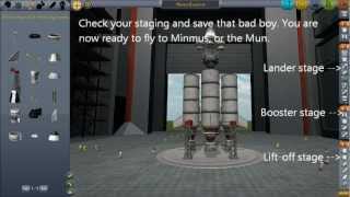 Mission To Minmus Part 1: Building the Rocket