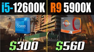 i5 12600K vs. Ryzen 9 5900X (How Big is The Difference?)