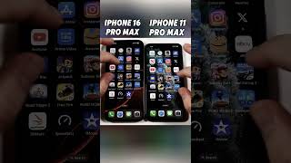 iPhone 16 Pro Max vs iPhone 11 Pro Max: ULTIMATE SPEED SHOWDOWN!🚀 Which One WINS?🔥#shorts#viralvedio