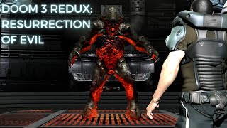 Doom 3: Resurrection of Evil - Phobos Labs Sector 2  Walkthrough - Mod Redux -🎧