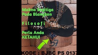 Filosofi Segitiga  Blangkon Jogja