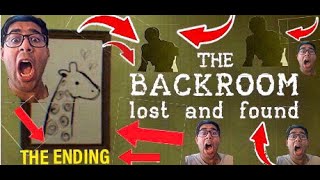 I CAN'T DO THIS!! THIS IS TERRIFYING!! The Backroom - Gameplay Chapter 2: The Found THE ENDING!!!!