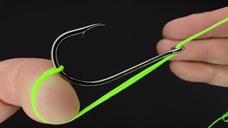 POWERFUL FISHING KNOTS for hook and swivel. Try it for sure!