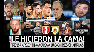 CRIMIN4L! PRENSA ARGENTINA ACUSA a URUGUAY de HACERLE una CAMA a BIELSA para que se VAYA