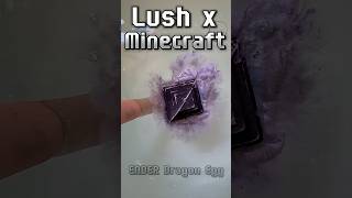 Lush x Minecraft 🛁 ENDER Dragon Egg #bathbomb 🛁#lush #lushxminecraft