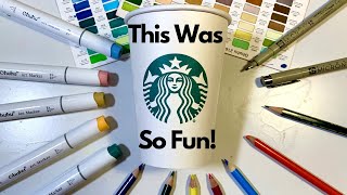 Drawing on Starbucks Cups!