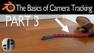 Beginner tutorial | The Basics of Camera Tracking in blender | Part 3: CG integration