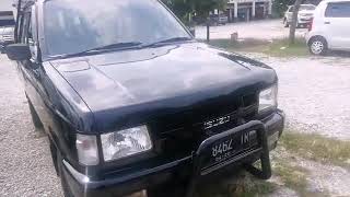 ISUZU PANTHER DOUBLE CABIN 4X2 KUCING HITAM YANG LANGKA