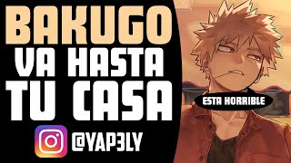 Bakugo va HASTA TU CASA 😱✨❤️ (VERSION LATAM) | ASMR Bakugou | Bakugou ASMR Roleplay