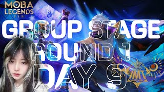 🥊LIVE | IMT S2 | GROUP STAGE | ROUND 1 | DAY 9 | MOBA LEGENDS | MLBB | TOURNAMENT | 5V5