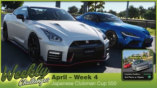 Japanese Clubman Cup 550 I Weekly Challenges I April - Week 4 I Gran Turismo 7