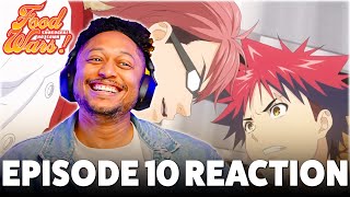 SOMA CHALLENGES! H-ANIME Food Wars Episode 10 REACTION!