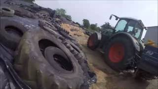 loading fertiliser spinner