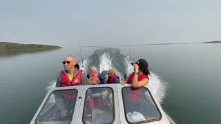 004 - Boating on the amazing Arctic Ocean and the historic Coppermine River in Kugluktuk, Nunavut!!