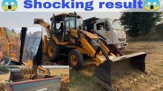 JCB 3dx Backhoe 49 Hp Loading Mud in Tata HYVA Very Fast || JCB VS TATA HYVA || How many minutes😱