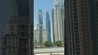 Best marina view from the Dubai metro along sheikh zayed road