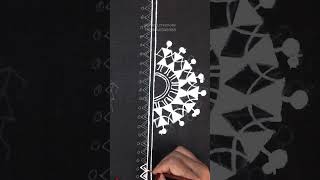 Watch full video with instructions on Channel - Orders & Inquiries: 9849349083. #fabricpainting