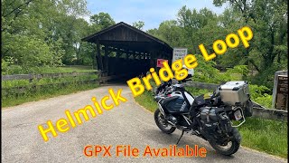 Helmick Covered Bridge Tour and Loop (GPX Included)