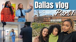 Dallas Vlog | Working as a Content Creator + AT&T Dream In Black