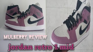 jordan 1 mid light mulberry se review