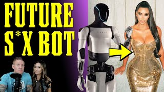 Elon & Kim Kardashian COLLAB on AI Robot for S*X (and other QUESTIONABLE things)