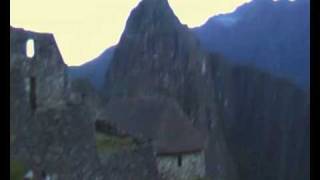 Machu Picchu, the first view