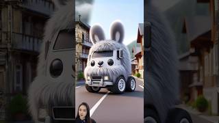 🔵 Evolution of Rabbit : Cute Animal Truck 😍 #rabbit #truck #animals #cuteanimals #rabbits #trucks