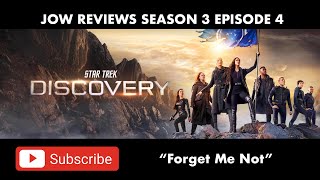 Star Trek Discovery Season 3 Episode 4 Review Star Trek Discovery Forget Me Not Review Spoilers