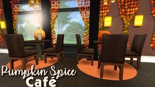 Sims 4 Speed Build | Pumpkin Spice Café