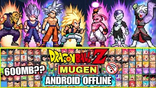 NEW!! DRAGON BALL Z MUGEN LITE (FULL CHARACTERS) Anime Dragon Ball Z Mugen ANDROID