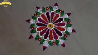 Top Beautiful Akshaya Tritiya Rangoli Design by SNEHA JADHAV || creative rangoli designs by SNEHA