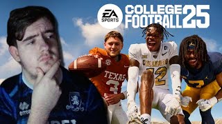 PLAYING COLLEGE FOOTBALL 25 FOR THE FIRST TIME!