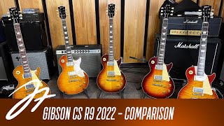 Gibson Custom Shop 1959 Les Paul Standard 2022 - Сomparison