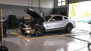 2010 GT500 on the Dyno with TVS Supercharger Upgrade - Steeda.ca