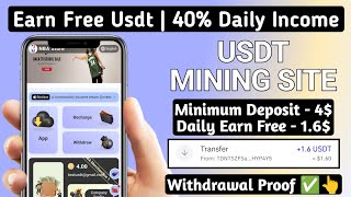 New Usdt Mining Site | Free mining sites | usdt mining apps | without deposit usdt mining sites 966