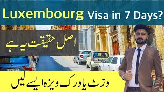 Get Luxembourg work visa with family | Get Work Visa with high Salary