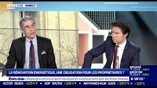 Christophe Demerson : rénovation énergétique & le marché immobilier en décembre 2020 (BFM Business)