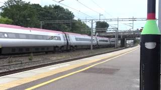 Virgin Trains Pendolino Through Lichfield Trent Valley