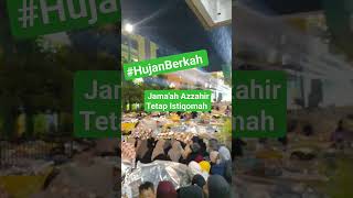 Hujan Deras Jama'ah #Azzahir Tetap Istiqomah di IAIN Ponorogo