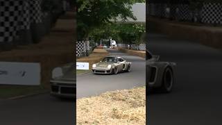 $1.8M 1/75 Porsche 911 DLS Turbo By Singer at the 2023 Goodwood Festival of Speed Hill Climb