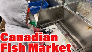 Canadian fish market