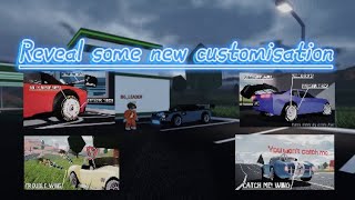 New Tires Rims and Spoilers / Roblox Jailbreak